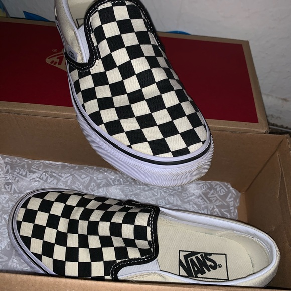 new checkered vans
